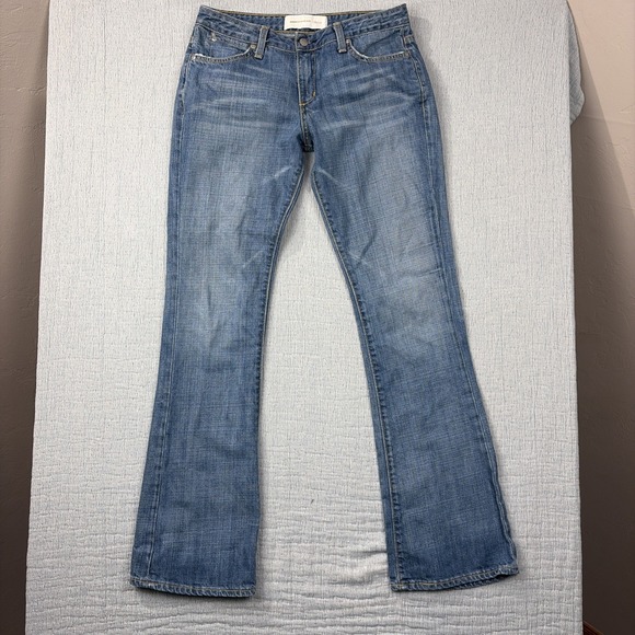 Paper Denim & Cloth Denim - Paperdenim&Cloth Jeans Womens 30 Blue Flare Tsunami 2-TRU-55‎ Stretch Selvedge